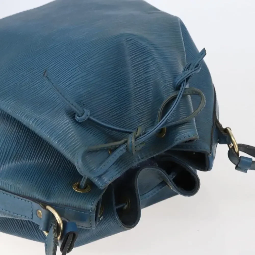 Louis Vuitton Epi Petit Noe Bucket Bag Blue